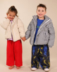 Bear Stripe Jackets which convert to vests