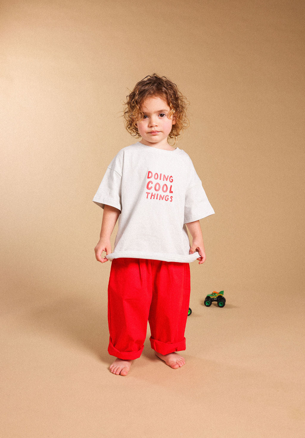 Doing Cool Things Tee - Ash