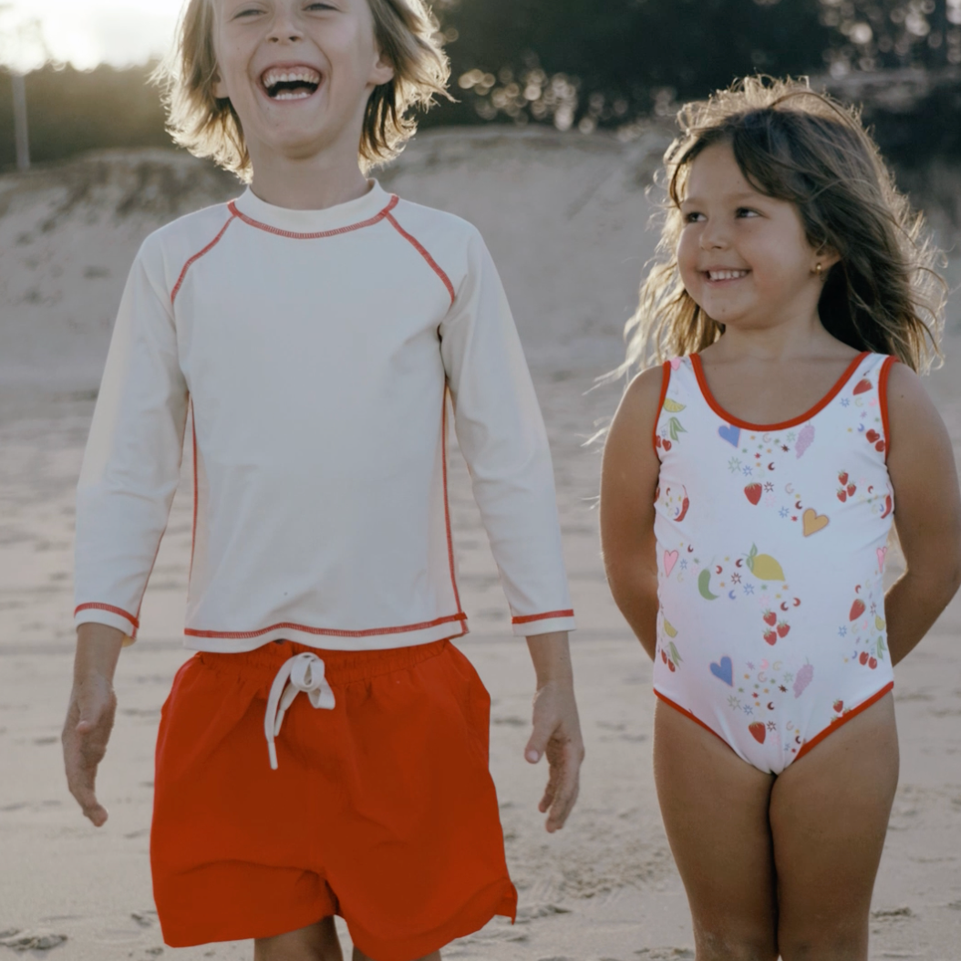 Swim Shorts - Red