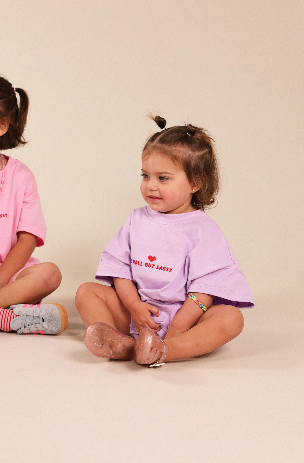 Small But Sassy Romper - Lilac (Pre-order)